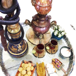 سرویس کامل چایی با قلیون عربی